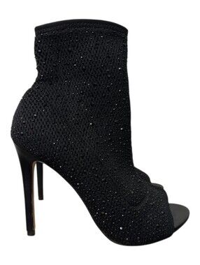 Aldo Hema Open Toe Studded Booties 7.5